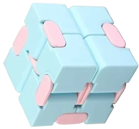 Pastel infinity cube